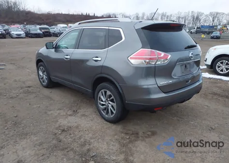 2015 Nissan Rogue Sl из США, поврежденный, VIN 5N1AT2MV7FC851079